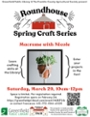 Roundhouse Makerspace: Macrame with Nicole: Plant Hangers